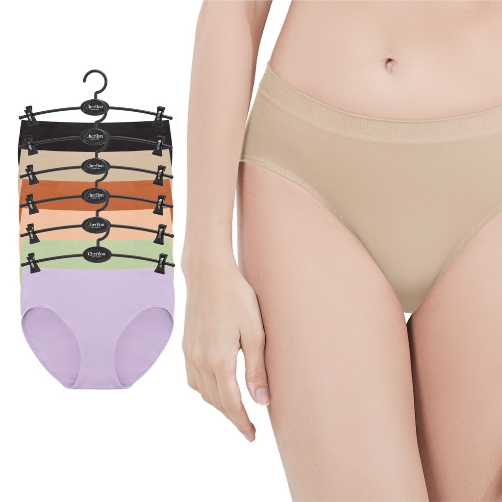CHERILON Soft & Stretch เชอรีล่อน กางเกงในครึ่งตัว กางเกงในผู้หญิง ผ้านุ่ม ยืดหยุ่นมาก ใส่สบาย ซับเป้า NIC-TSUD05
