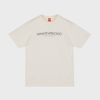 TARKET WHATEVERLOGO [TK00248] UNISEX GRAPHIC T-SHIRT IVORY