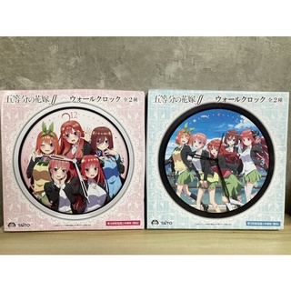 The Quintessential Quintuplets Wall Clock Ichika Nino Miku Nakano Yotsuba Itsuki นาฬิกาติดผนัง แฝด5