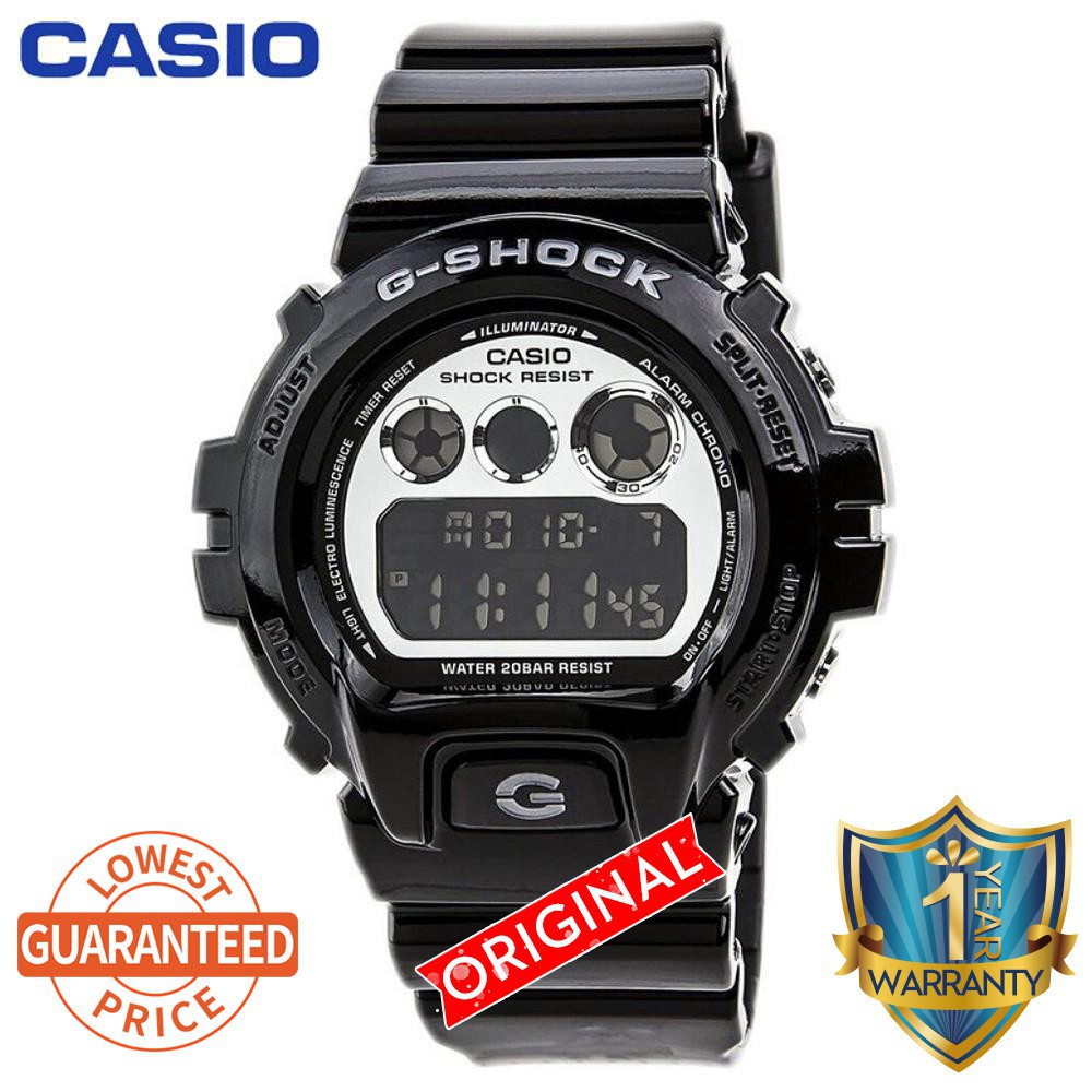 Casio G-Shock DW6900 Shock Digital Sport Watch Men Watch นาฬิกา DW-6900NB-1