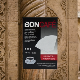 กระดาษกรอง Boncafe บอนกาแฟ 1x4 นิ้ว x 40 ชิ้น Filter Paper Size 1x4 inches x 40 pcs
