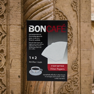 กระดาษกรอง Boncafe บอนกาแฟ 1x4 นิ้ว x 40 ชิ้น Filter Paper Size 1x4 inches x 40 pcs