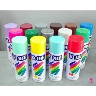 YOJI OINLINE สีสเปรย์โกเบของแท้ สำหรับพ่นพลาสติก เหล็ก ไม้ วัสดุต่างๆ KOBE TOA