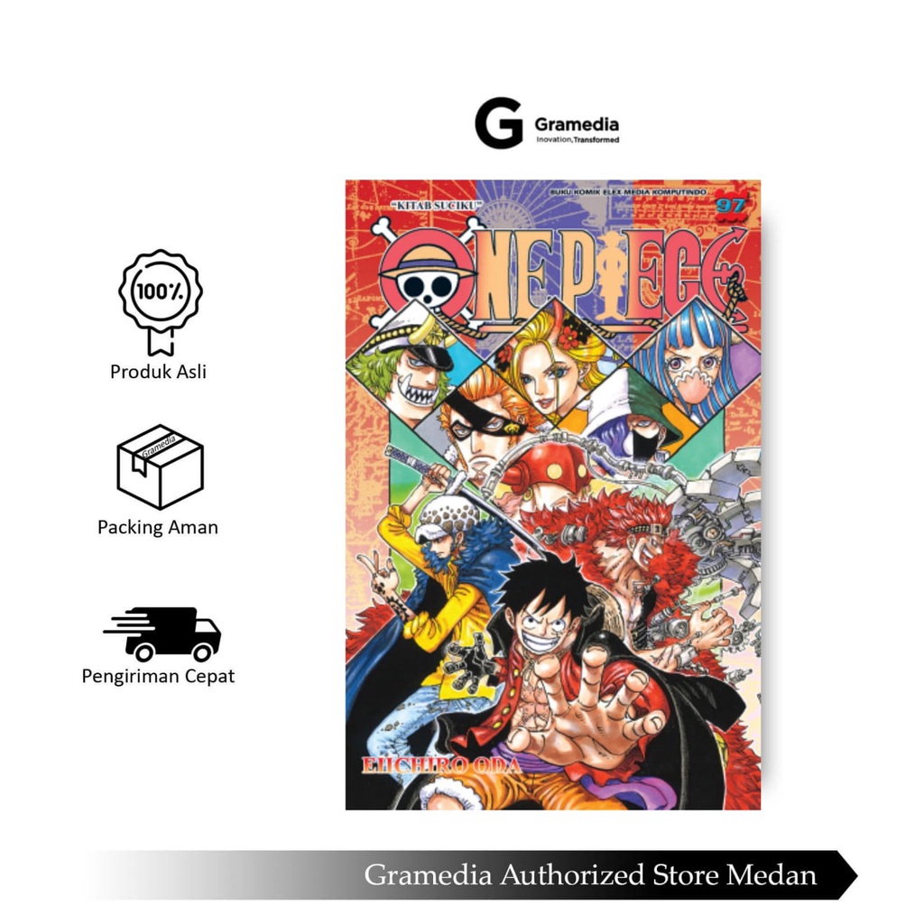 Gramedia Medan - One Piece 97