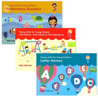 THEORY DRILLS FOR YOUNG CHILDREN 1 , 2 , 3