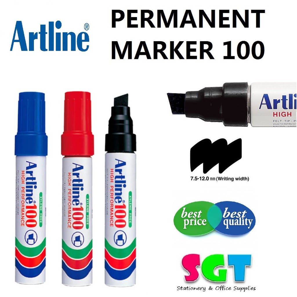 ARTLINE 100 PERMANENT MARKER ประสิทธิภาพสูง