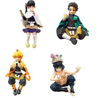 Demon Slayer Kimetsu No YaibaInstant Noodles Cup Sitting Action Figurines Car Packing Gift