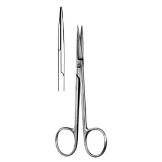 Hilbro กรรไกรตัดไหม (IRIS SCISSOR) ปลายตรง และปลายโค้ง