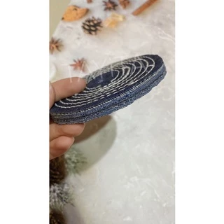 ลูกขัดผ้ายีนส์ 4 นิ้ว(牛仔布轮)