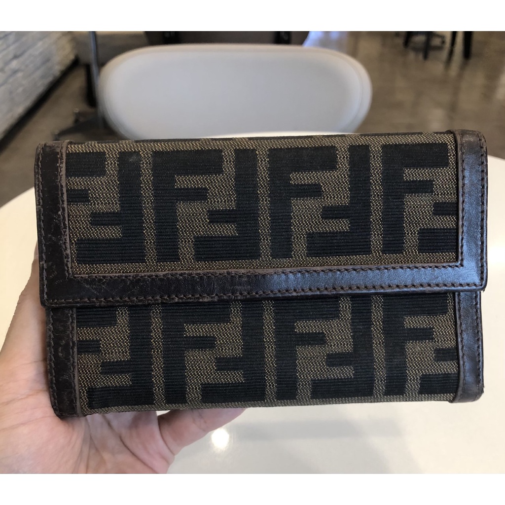 Sale!!! FENDI long wallet กระเป๋าสตางค์ใบยาว ของแท้
