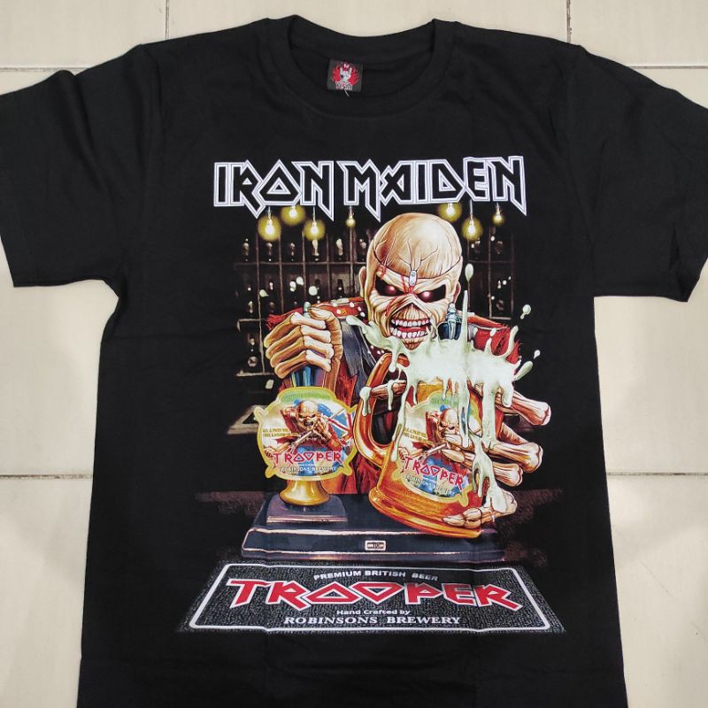 เสื้อยืด Iron Maiden 19 Hot Rock พลัสไซส์หลวม พร้อมส่ง