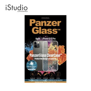 Case iPhone 12/12 Pro แบรนด์ PanzerGlass รุ่น ClearCase เคสกระจกใส | iStudio by copperwired