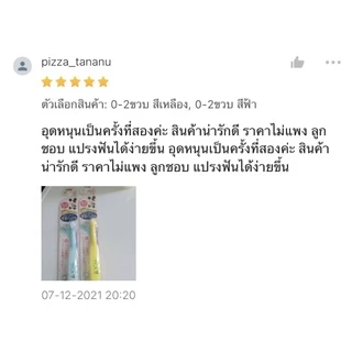 แปรงสีฟันเด็ก LION ( เด็กเล็ก 0-2 / 3-5 ขวบ ) หัวแปรงงอได้ ยางนุ่มพิเศษ