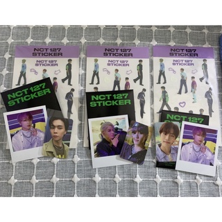 PHOTO + GLOW IN THE DARK STICKER SET Nct127 แกะ/ไม่แกะ