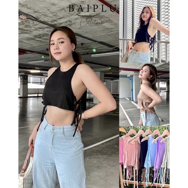 เสื้อกล้ามผูกข้าง พร้อมส่ง💖ส่งเร็ว💨