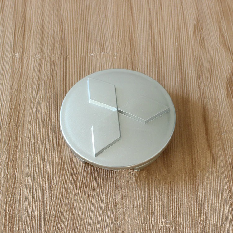 4 ชิ้น 60 มิลลิเมตรรถสัญลักษณ์ศูนย์ล้อ Hub Cap ป้ายล้อสําหรับ Mitsubishi ASX Lancer Pajero Outlander L200