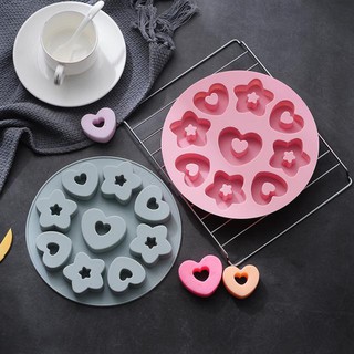 Heart flower Silicone mold พิมพ์ซิลิโคนรูปหัวใจดอกไม้