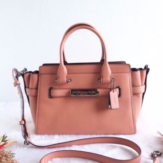 COACH Swagger 27 อะไหล่รมดำ สีสวยมาก งานชอปมีถุงผ้าค่ะ