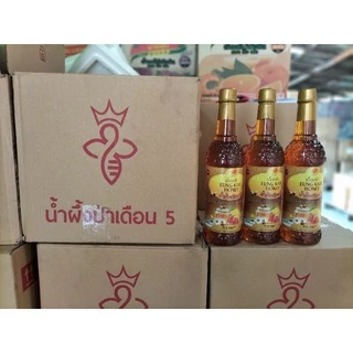 น้ำผึ้งเดือน5ตราเอื้องคำน้ำผึ้งจากเกสรดิกไม้ป่ารสชาติหวานอร่อย