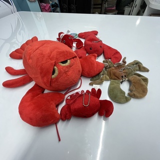 ตุ๊กตากุ้งกับปู Shrimp and Crab Dolls น่ารักๆ