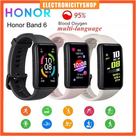 HUAWEI HONOR Band 6 Band 5 ARG-B39 Smart Band 6 1.47-Inch AMOLED Screen ...