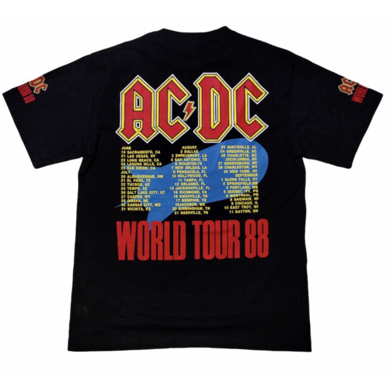 เสื้อยืด ACDC world tour 88 - komsanpaosu - ThaiPick