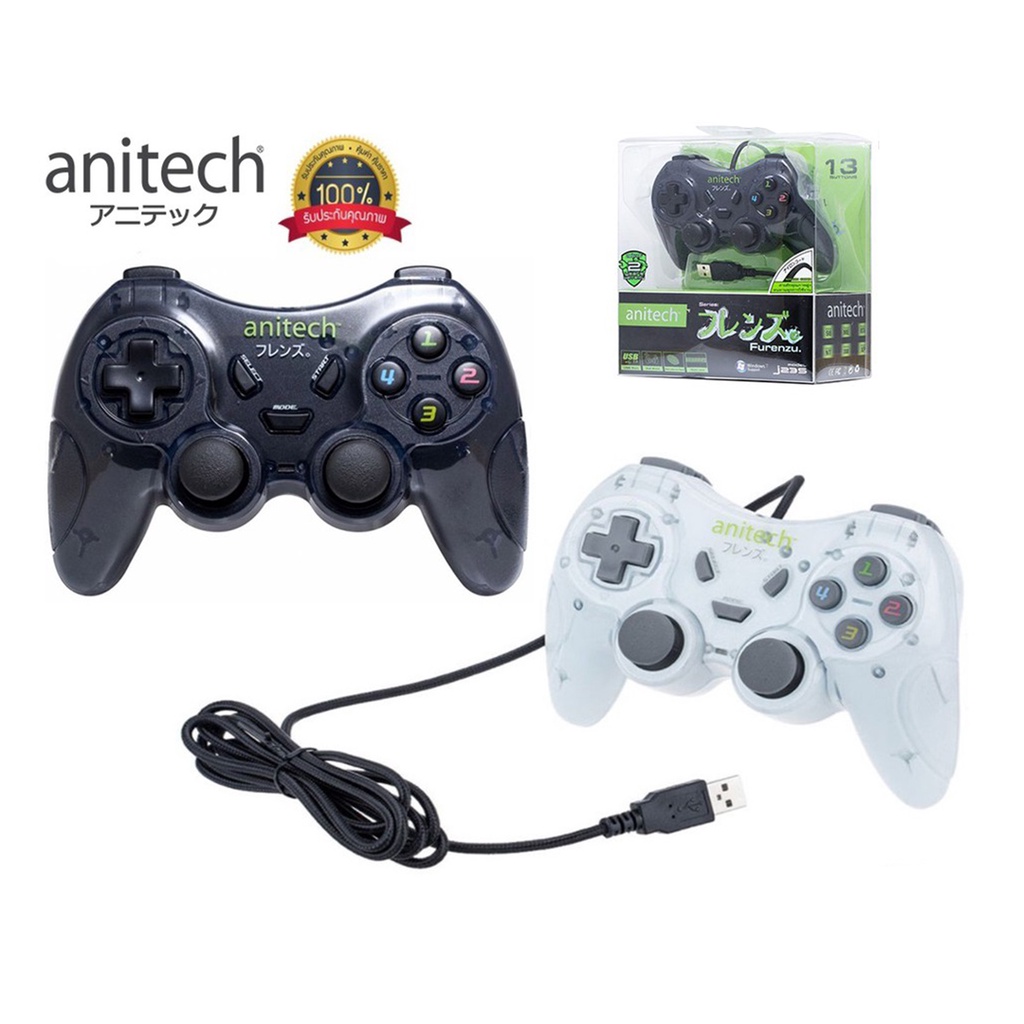Anitech Joy Game จอยเกมส์ รุ่น J235 สำหรับคอมพิวเตอร์