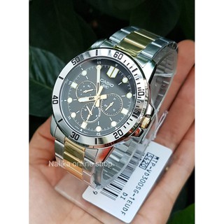 นาฬิกา Casio รุ่น MTP-VD300SG-1E นาฬิกาผู้ชายสายแสตนเลส สองกษัตริย์ - ของแท้ 100% รับประกันสินค้า 1ปีเต็ม