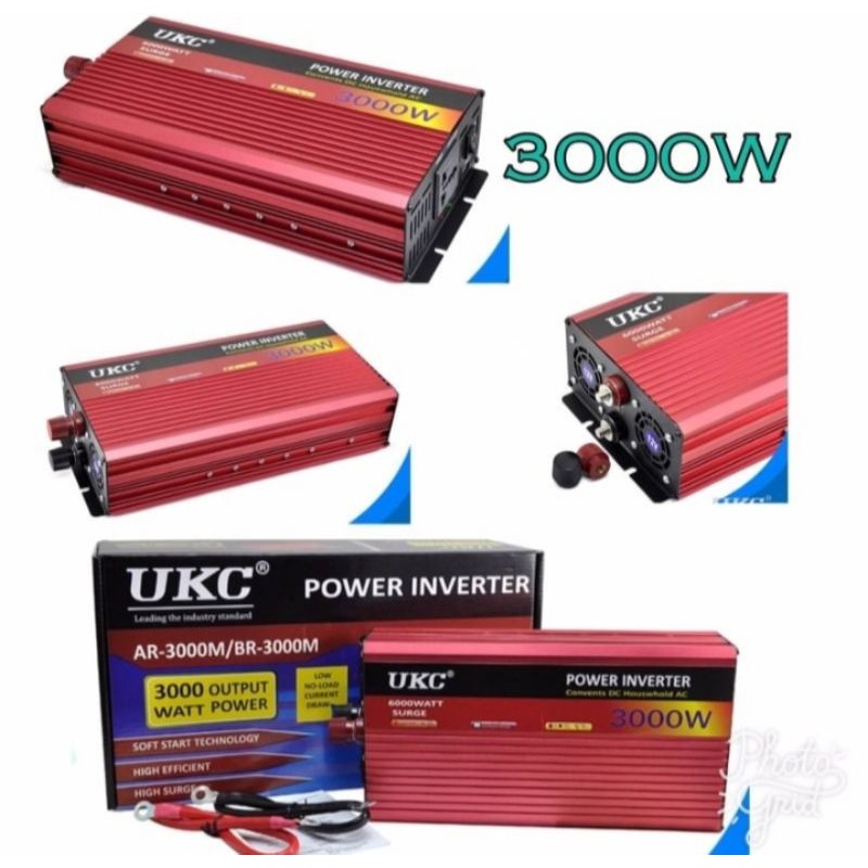 อินเวอร์เตอร์ POWER INVERTER UKC-3000 WATT