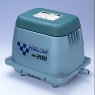 ปั๊มลม ปั๊มญี่ปุ่น Hiblow hp-200 &gt;&gt;รับประกัน 1 ปี&lt;&lt;