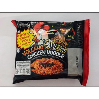 โวลเคโน พาลโด Volcano Paldo บะหมี่เกาหลีแบบแห้งสูตรเผ็ด