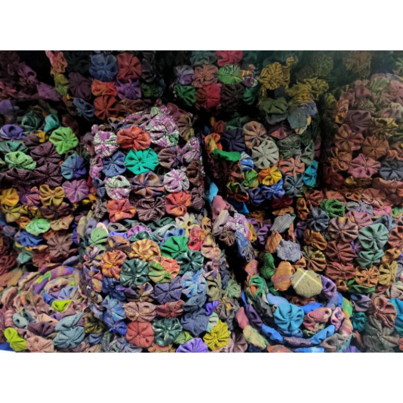ดอกไหม 400 ดอก แบบคละสี