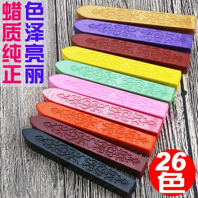 แท่งครั่ง ขี้ผึ้ง wax สำหรับตราประทับครั่ง ชุด 1