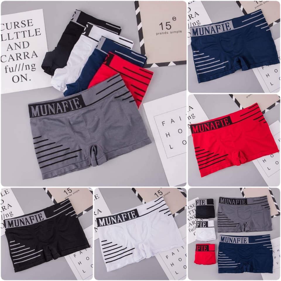 BOXER MNF-04 ⚡SALE⚡ งานเกรดพรีเมี่ยม กางเกงในชาย  Boxerชาย