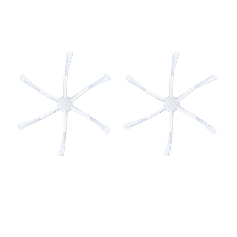 สำหรับ Xiaomi 2C 1C 1T Mop 2 Pro + STYTJ01ZHM STYTJ03ZHM SKV4093GL Dreame D9 F9 l10 Pro หุ่นยนต์กวาด 6 แขนแปรงด้านข้างเครื่องดูดฝุ่นหุ่นยนต์อุปกรณ์เสริม