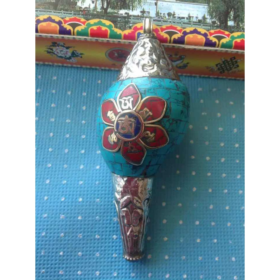 NEPAL SEA Snail 6 SMALL LETTERS - สีเขียว