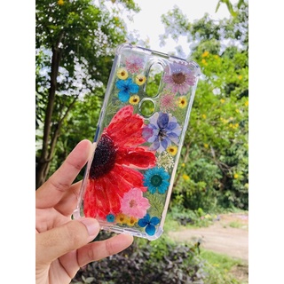 เคสโทรศัพท์ เคสดอกไม้จริง เคสเรซิ่น diy (แจ้งรุ่นทางแชท)