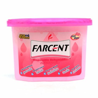 กล่องดูดความชื้น ฟาร์เซ็นท์ Farcent 450 มล. (ชมพู) x 1 อัน