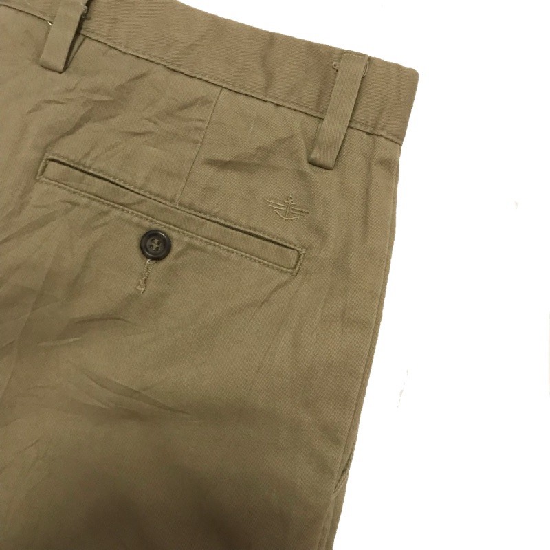 กางเกงขายาวผู้ชาย กางเกงวินเทจ ผ้าเวสปอยท์ เอว33 Dockers