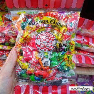 บอลลูนแคนดี้ ลูกอมสุ่มรส 🍬 Balloon Candy  🍎🍊🍋🍓🍿