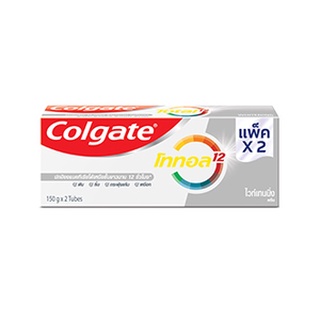 Colgate คอลเกต โททอลโปรเฟสชั่น ไวท์เทนนิ่ง150กรัม แพ็คคู่ (8850006325674)