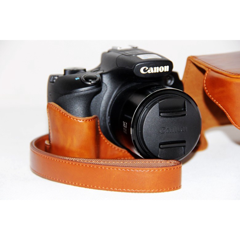 กระเป๋ากล้องCamera Video Bag Case PU Cover for Canon PowerShot SX60 HS