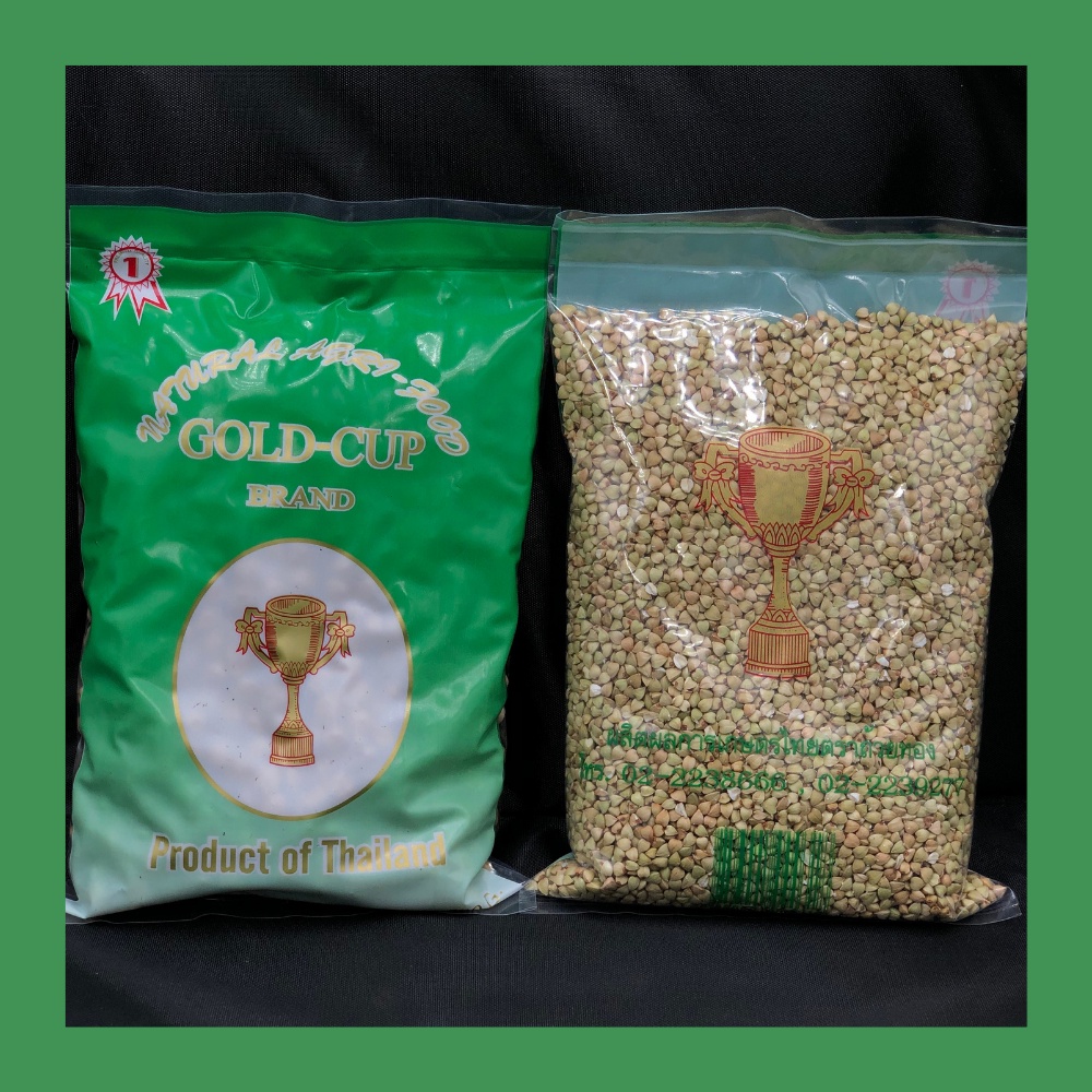 เมล็ดบัควีท ออแกนิค 250กรัม, 500กรัม Organic buckwheat 250g, 500g บักวีต บัควีต บักวีท รูปที่ 3