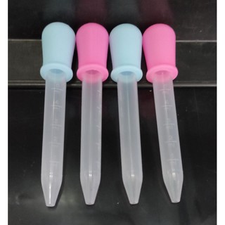 ดร็อปเปอร์ พลาสติก PVC ความจุ 5 ml. สำหรับป้อนนม ยา อาหาร ให้กับ กระรอก กระต่าย นก