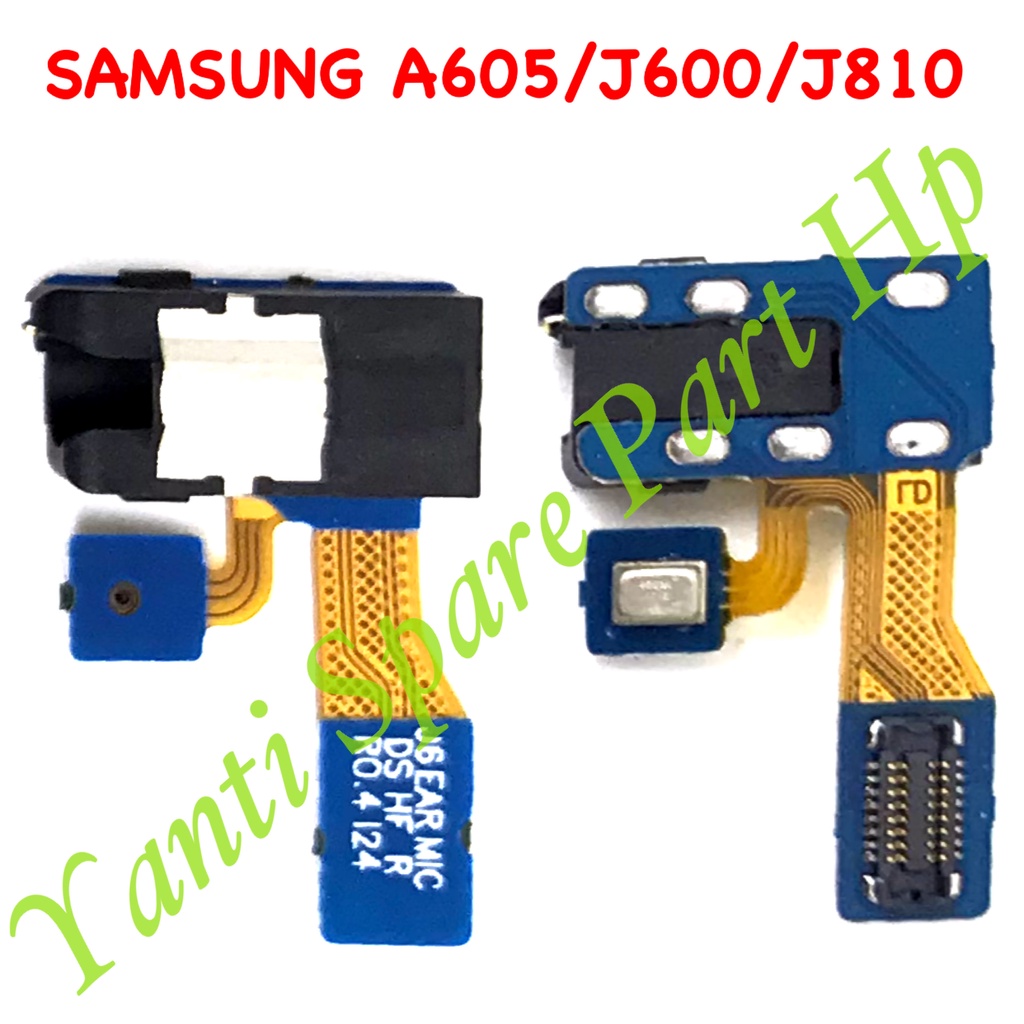 กระดานยืดหยุ่นแฮนด์ฟรี UI Samsung A6 Plus J6 J8 A605 J600 J810 สินค้าใหม่