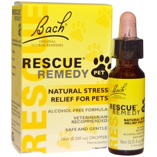 Rescue Pet (10 ml) สัตว์เลี้ยง ลดเครียด ตื่นกลัว ช่วยให้สงบ ผ่อนคลาย สกัดจากธรรมชาติล้วน