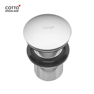 COTTO สะดืออ่างล้างหน้าแบบกด รุ่น CT665N(HM) ไม่มีรูน้ำล้น