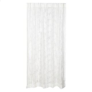 ผ้าม่านโปร่งซ่อนหู CHILD FREEDOM STYLE SAKANO 135X220 ซม. สีขาว ผ้าม่านประตู CURTAIN ผ้าม่านและมู่ลี่