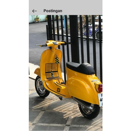 แร็คกลาง vespa รุ่น mrp เลเซอร์ตัดเคลือบสีดํา smallframe largeframe วัสดุจานหนา 3 มม กระบวนการตัดเลเซอร์ น็อตและเข็มขัดครบชุด