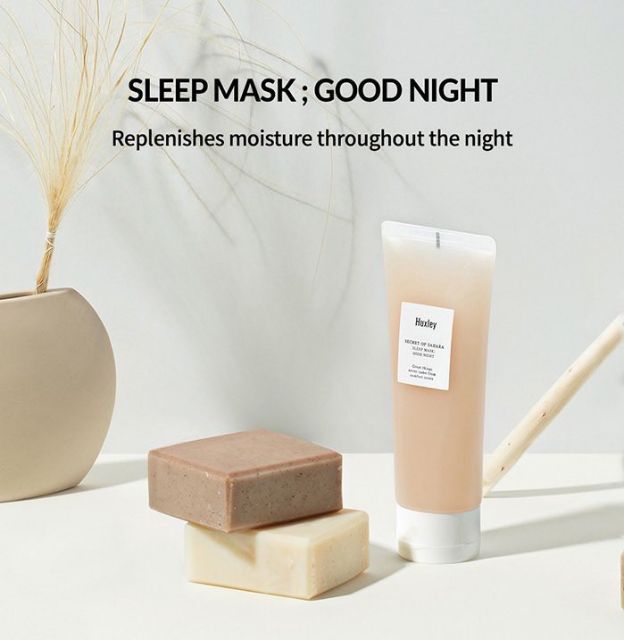 [แบบกระบอก] HUXLEY Sleeping Mask มาส์กทาแล้วนอน 120ml mamejj ThaiPick